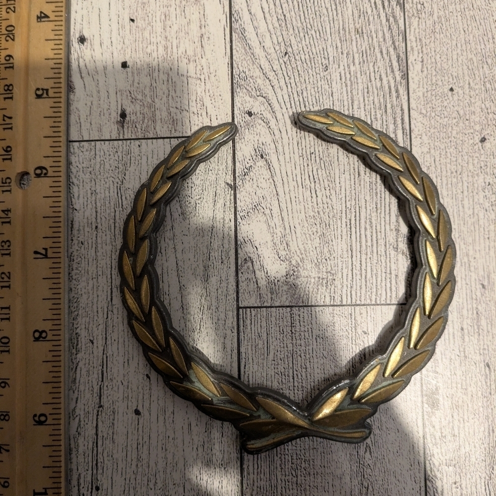 Cadillac Elegant Gold Car Emblem